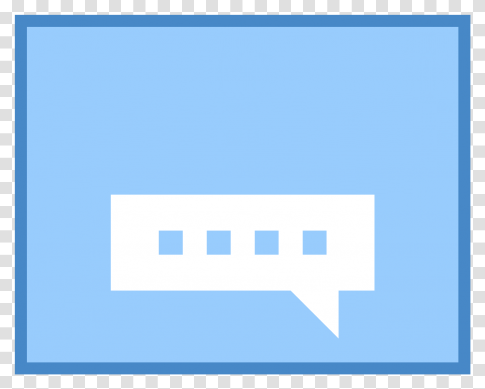 Iphone Text Bubble Blue Subtitles Icon Blue, First Aid Transparent Png