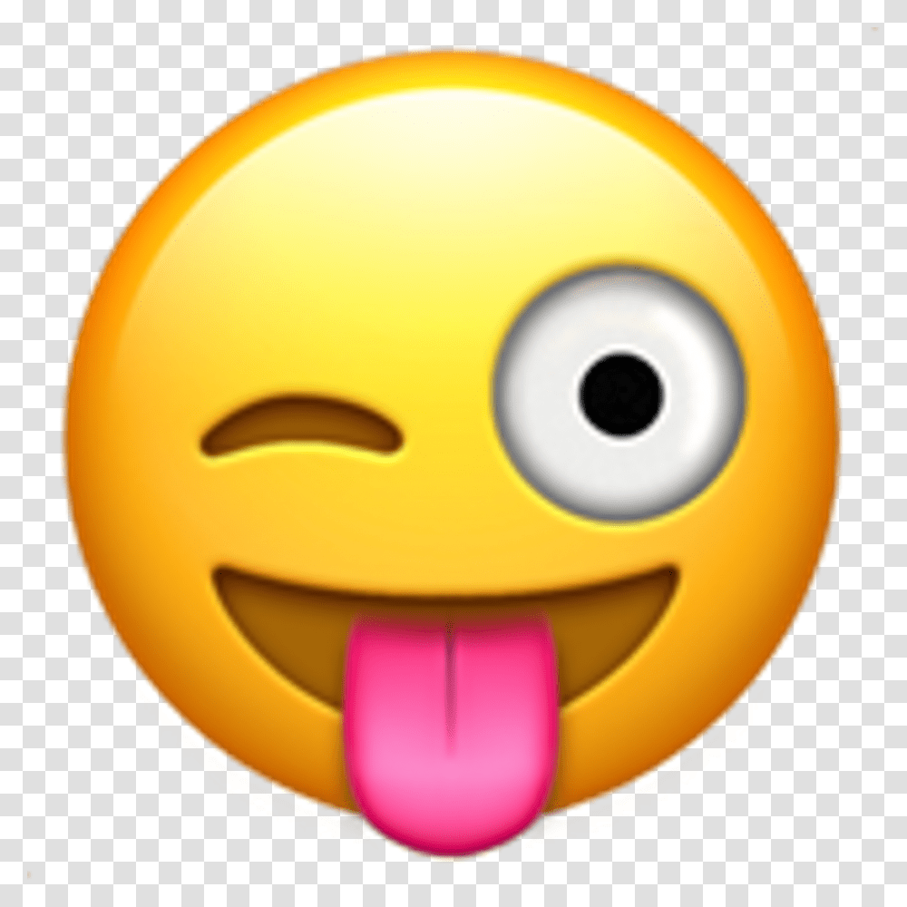 Iphone Tongue Out Emoji Download Iphone Emoji Tongue Out, Mouth, Lip, Pac Man, Mask Transparent Png