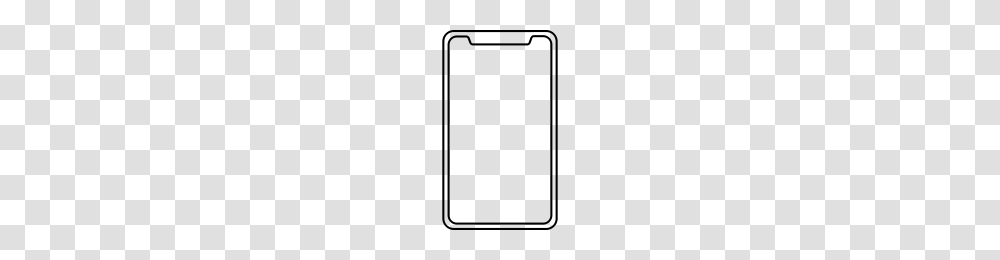 Iphone X Blank Icons Noun Project, Gray, World Of Warcraft Transparent Png