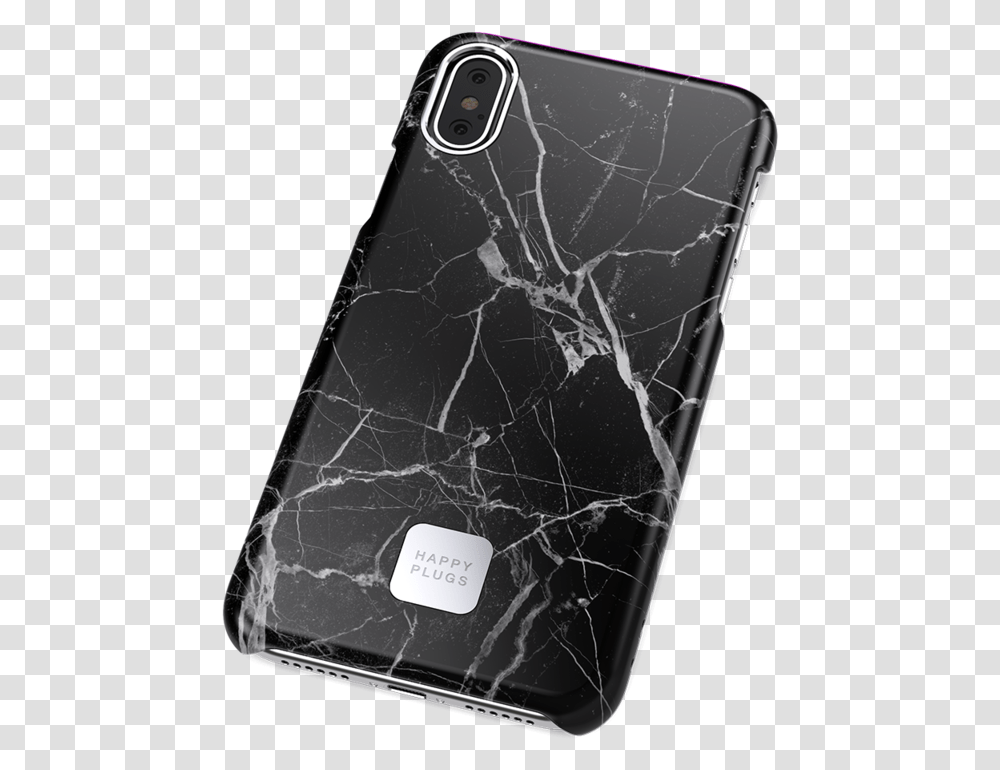 Iphone X Case Black Marble Happy Plugs Marble Case, Electronics, Mobile Phone, Cell Phone, Skateboard Transparent Png