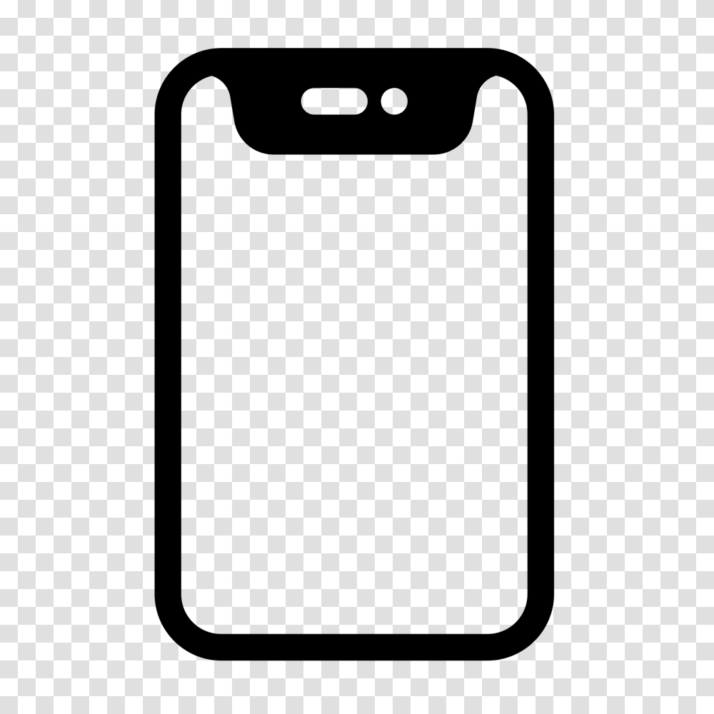 Iphone X Filled Icon, Gray, World Of Warcraft Transparent Png