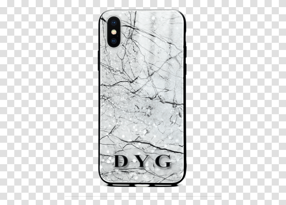 Iphone X Glass Phone Case Personalised With Initials Iphone, Mobile Phone, Electronics, Cell Phone Transparent Png