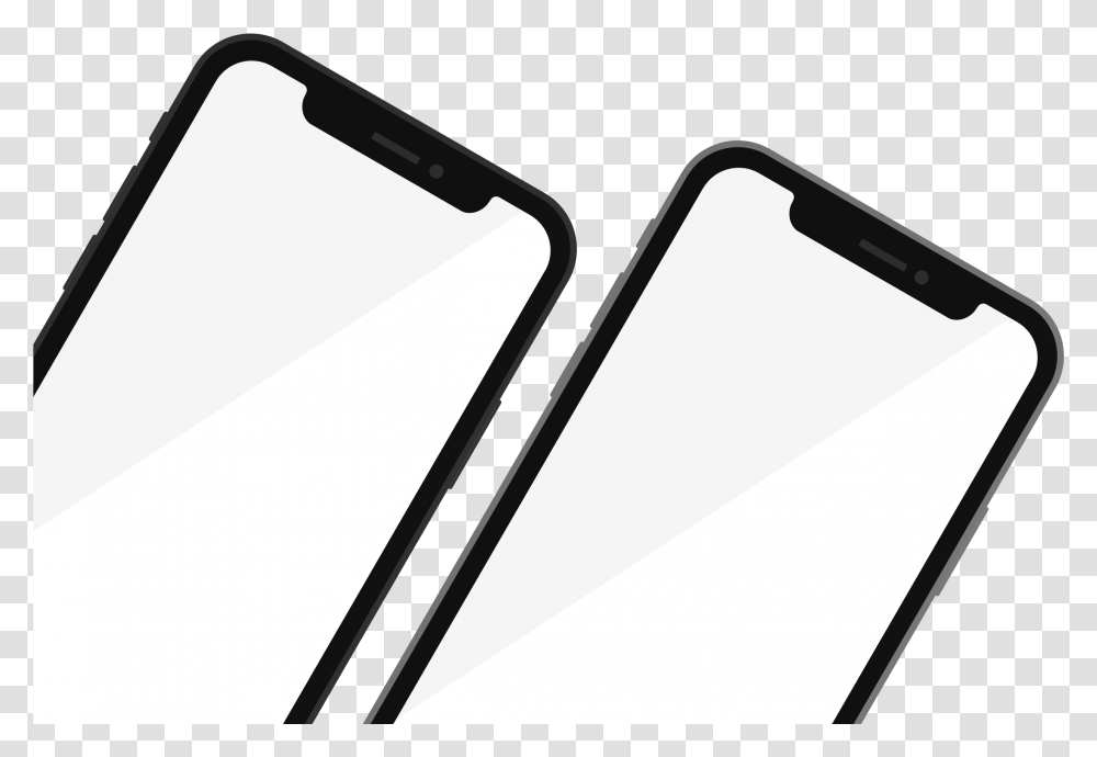 Iphone X Template Meno Design Smartphone, Electronics, Mobile Phone, Cell Phone, Mirror Transparent Png