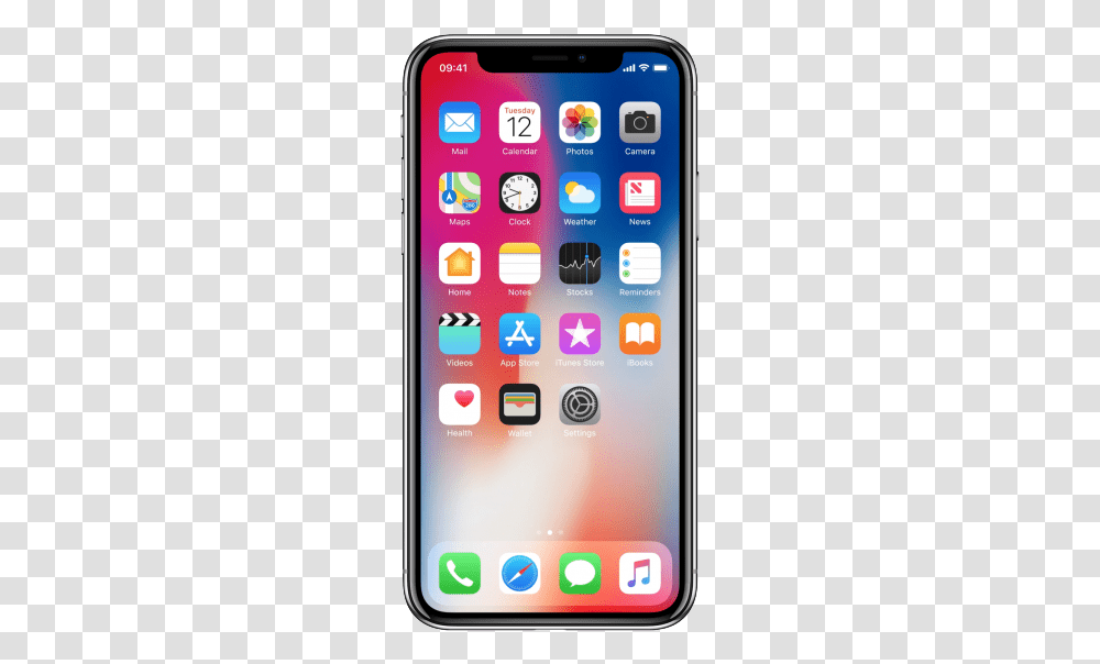 Iphone X Ten 10 Iphone, Mobile Phone, Electronics, Cell Phone, Clock Tower Transparent Png