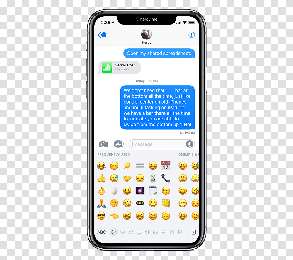 Iphone X Text Messages, Mobile Phone, Electronics, Cell Phone Transparent Png