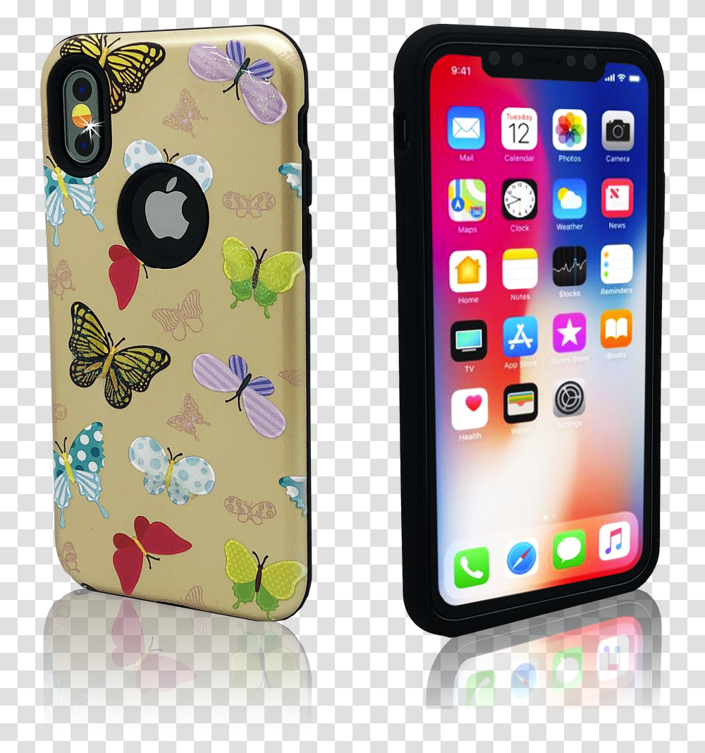 Iphone X10xs Mm 3d Butterfly Iphone X Graphics, Mobile Phone, Electronics, Cell Phone, Ipod Transparent Png