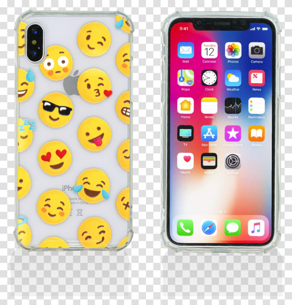 Iphone X10xs Mm Opal Art Series Emoji Calendar Transparent Png