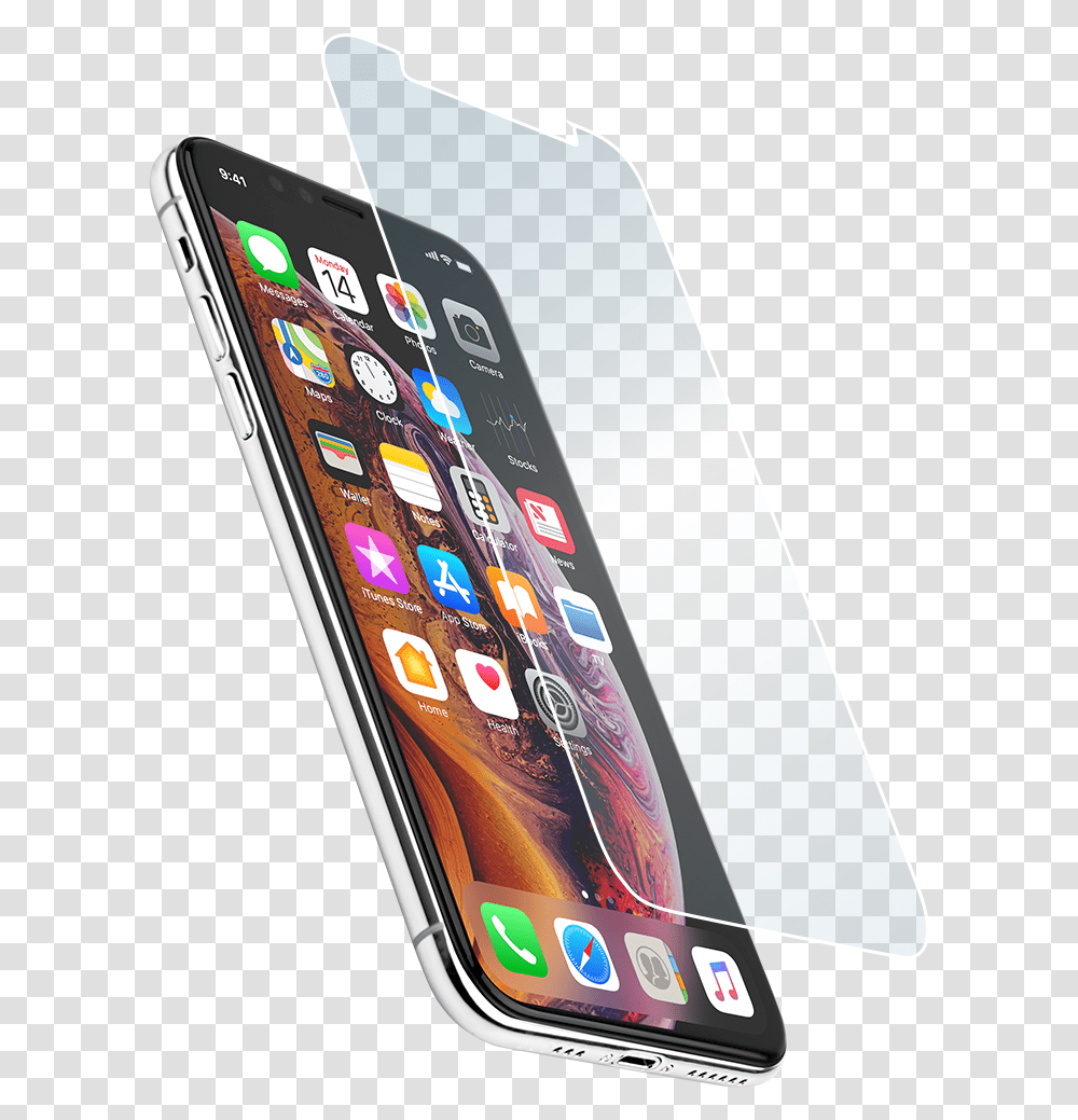 Iphone Xs X Screen Protector, Mobile Phone, Electronics, Cell Phone Transparent Png