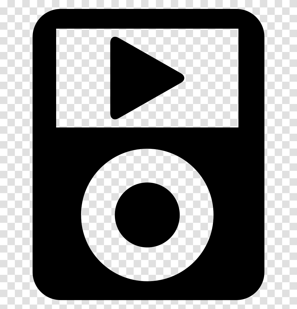 Ipod Classic With Video Play Button Icon Free Download, Electronics, Number Transparent Png
