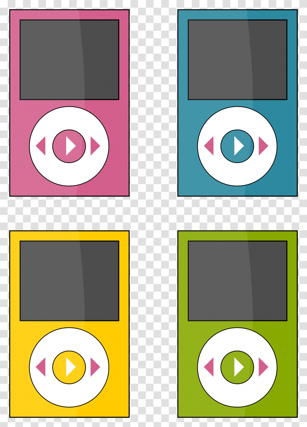 Ipod Icons, IPod Shuffle, Electronics Transparent Png