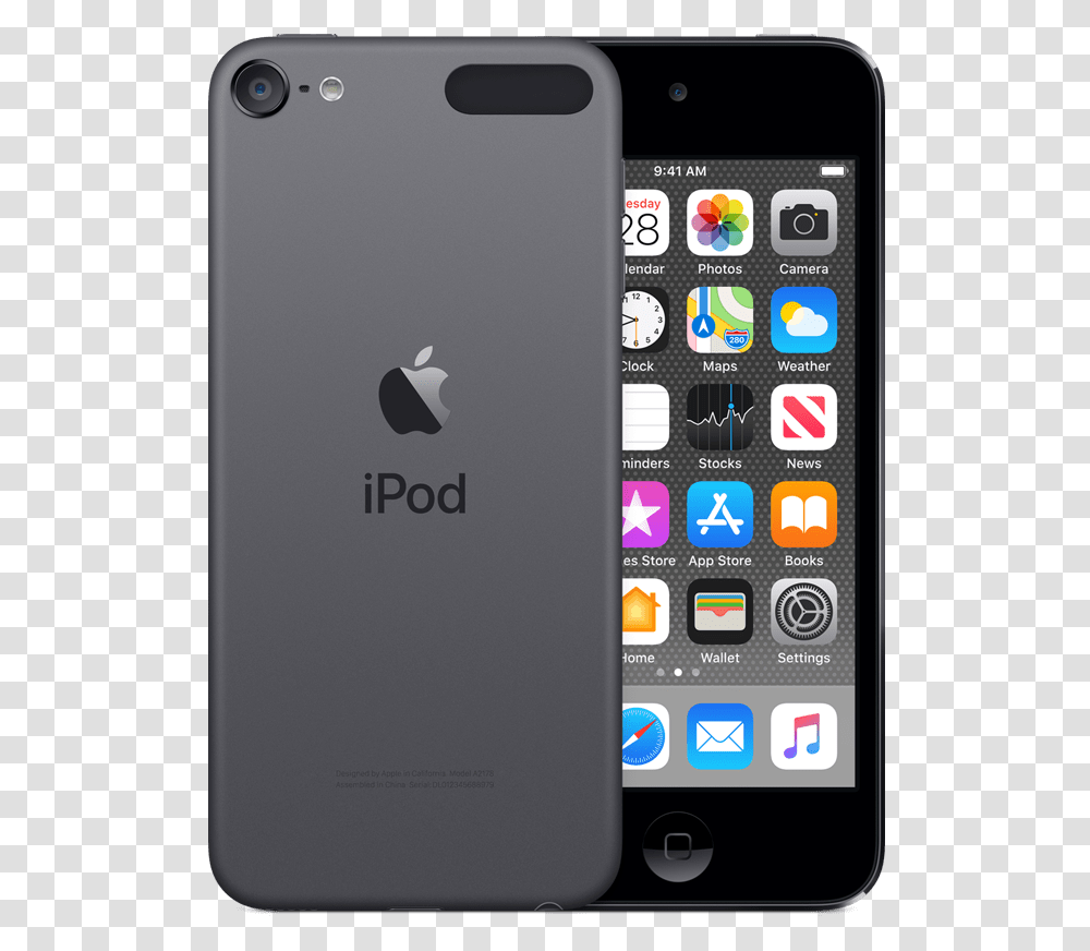Ipod Touch 128gb Space Gray Apple 960790 Images Ipod Touch 7th Generation, Mobile Phone, Electronics, Cell Phone, Iphone Transparent Png