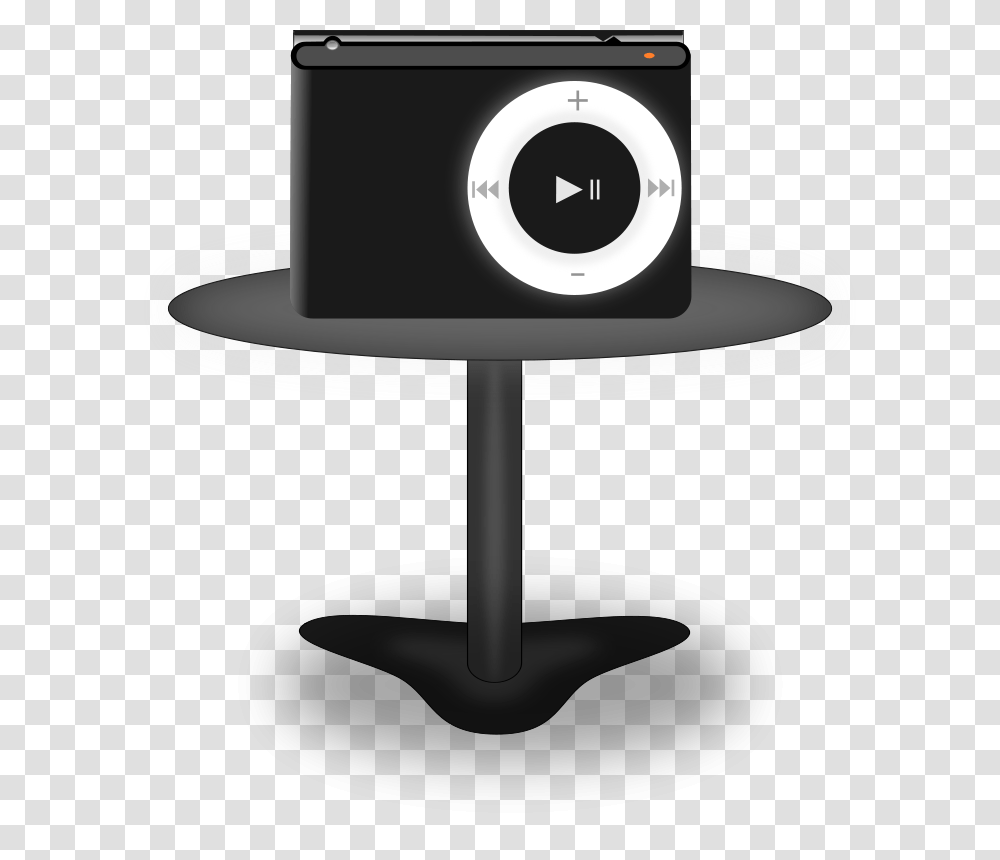 Ipod With Stand, Music, Lamp, Electronics, IPod Shuffle Transparent Png