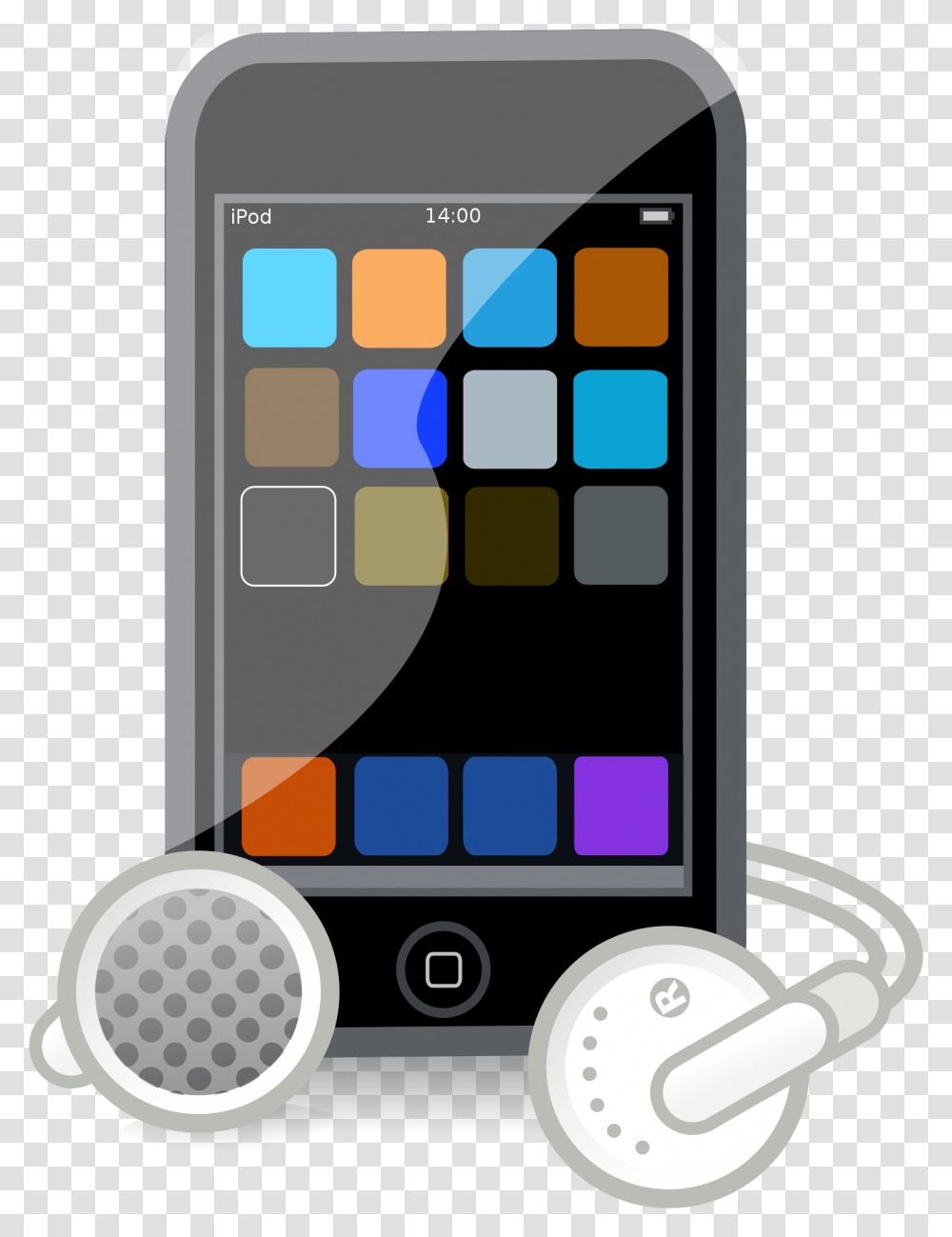 Ipodtouchicon Technology Applications, Electronics, Phone, Mobile Phone, Cell Phone Transparent Png