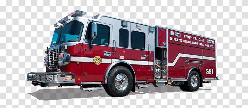 Ips Custom Fire Truck Pumper Spartan Emergency Response Emergency, Vehicle, Transportation, Fire Department Transparent Png