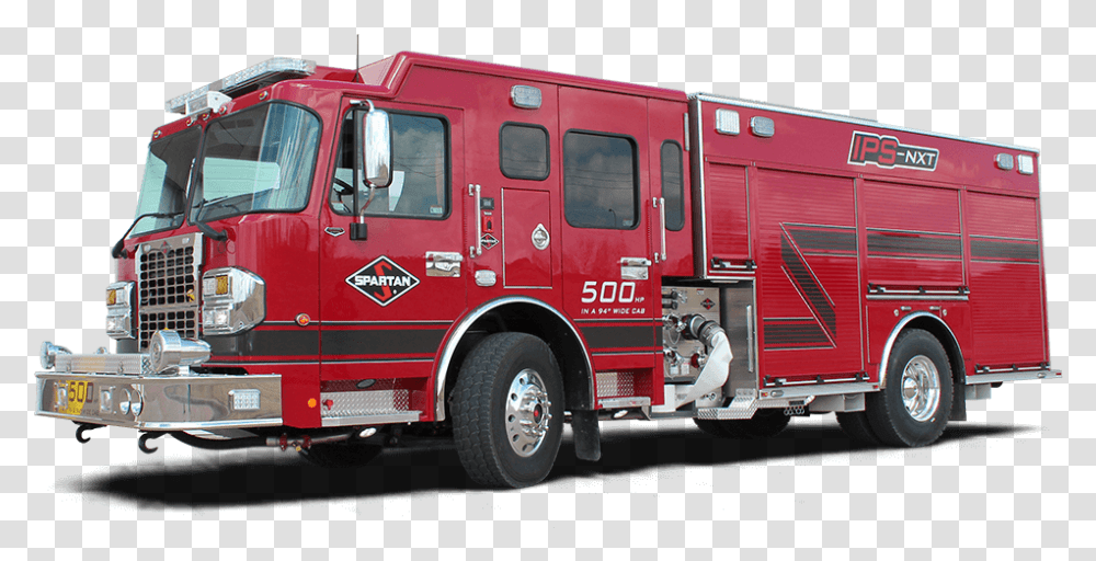 Ips Spartan Fire Truck, Vehicle, Transportation, Fire Department Transparent Png