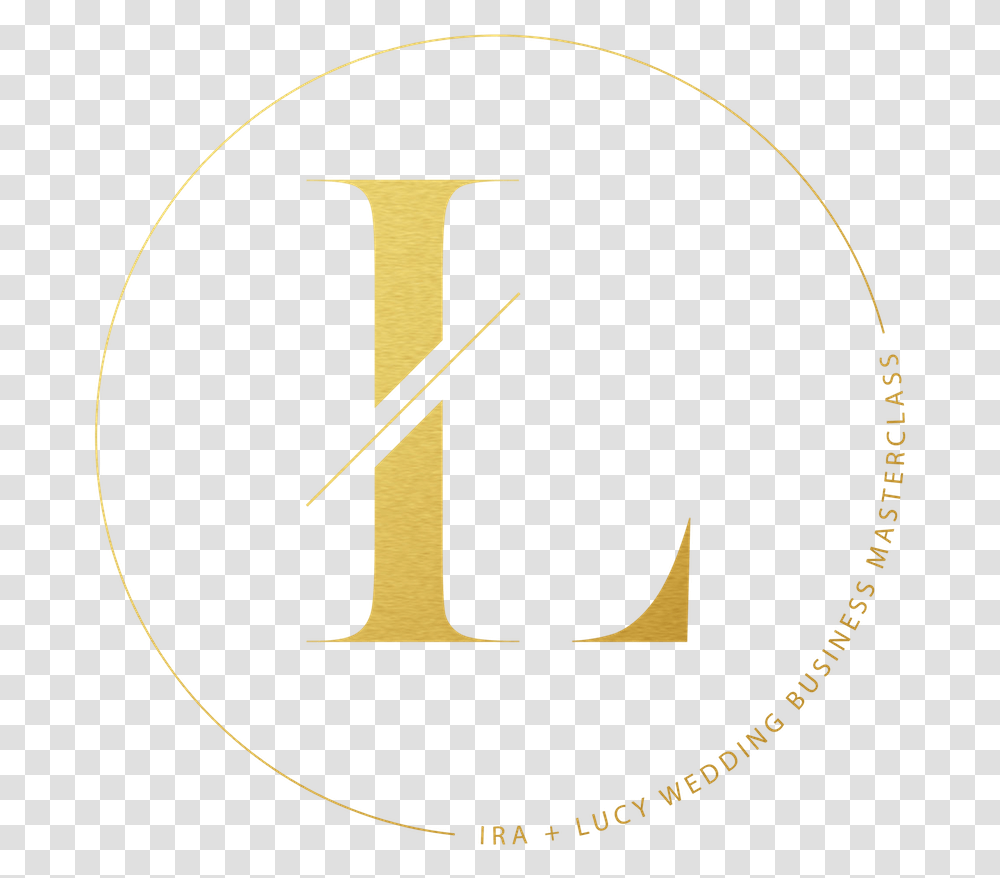 Ira And Lucy Masterclass Logo Gold Circle, Alphabet, Trademark Transparent Png