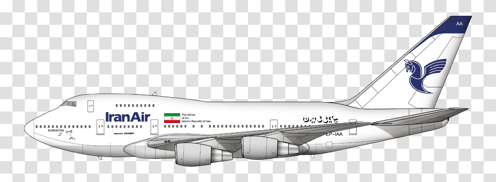 Iran Air, Airplane, Aircraft, Vehicle, Transportation Transparent Png