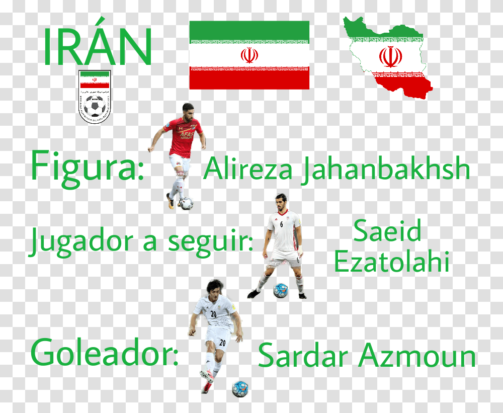 Iran Mundial2018 Rusia Kick Up A Soccer Ball, Person, Sphere, People Transparent Png