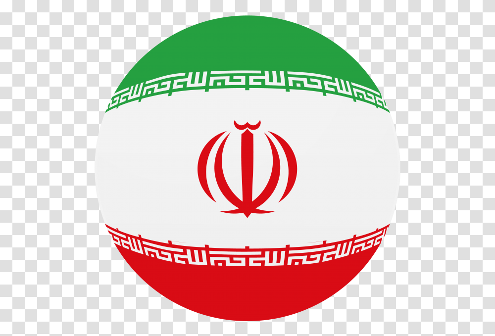 Iran Round Flag, Ball, Sport, Sports, Rugby Ball Transparent Png