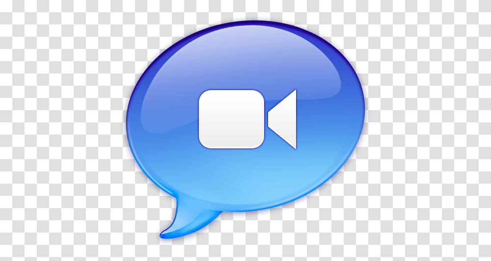 Irc Chat Iconpng Images Internet Relay Chat Icon Video Blue 3d Icon, Sea Life, Animal, Mammal, Sphere Transparent Png