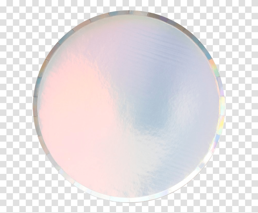 Iridescent Plate Large, Sphere, Bubble Transparent Png