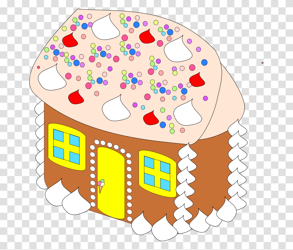 Irinuca Sweet House, Architecture, Cookie, Food, Biscuit Transparent Png
