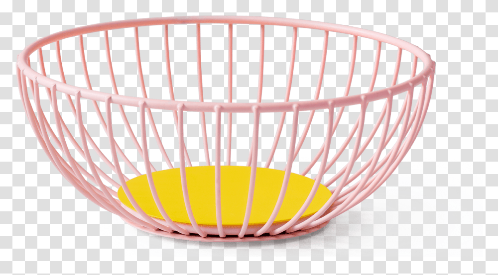 Iris Wire Basket Small Cos Pentru Fructe Negru, Furniture, Meal, Food, Crib Transparent Png