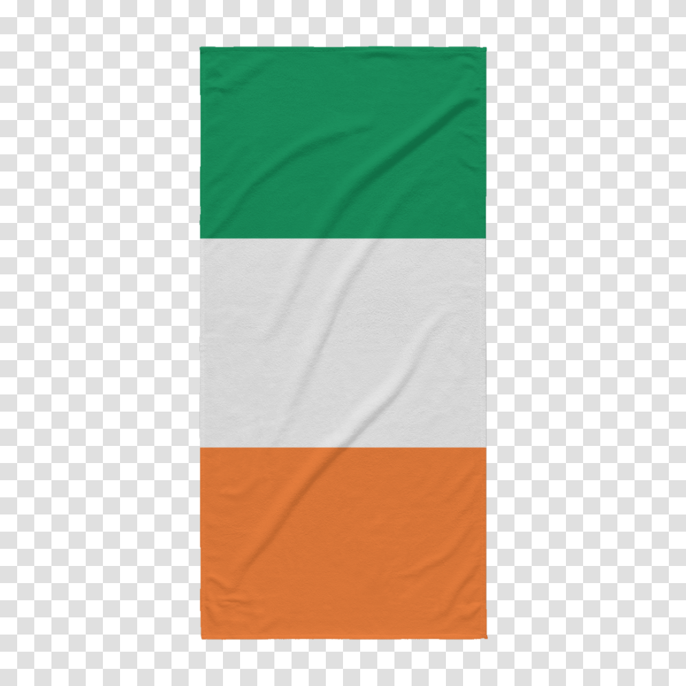 Irish Flag Beach Towel Nation Love, Paper, Word Transparent Png