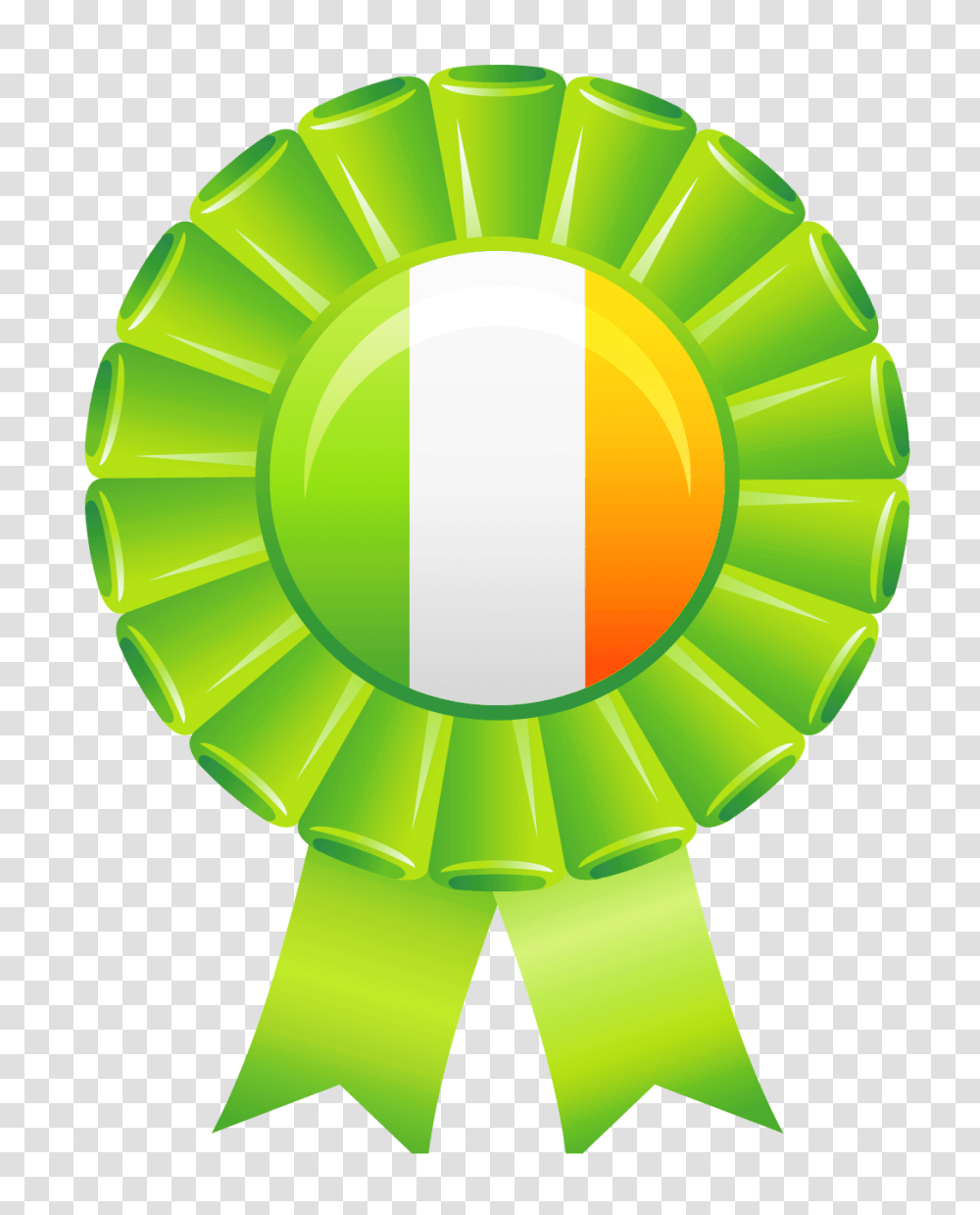 Irish Flag Decor, Logo, Trademark, Badge Transparent Png