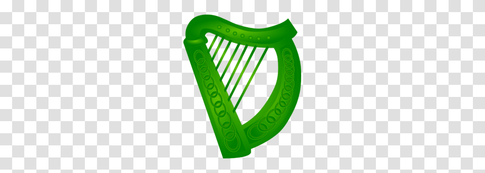 Irish Harp Green Clip Art, Musical Instrument, Lyre, Leisure Activities Transparent Png