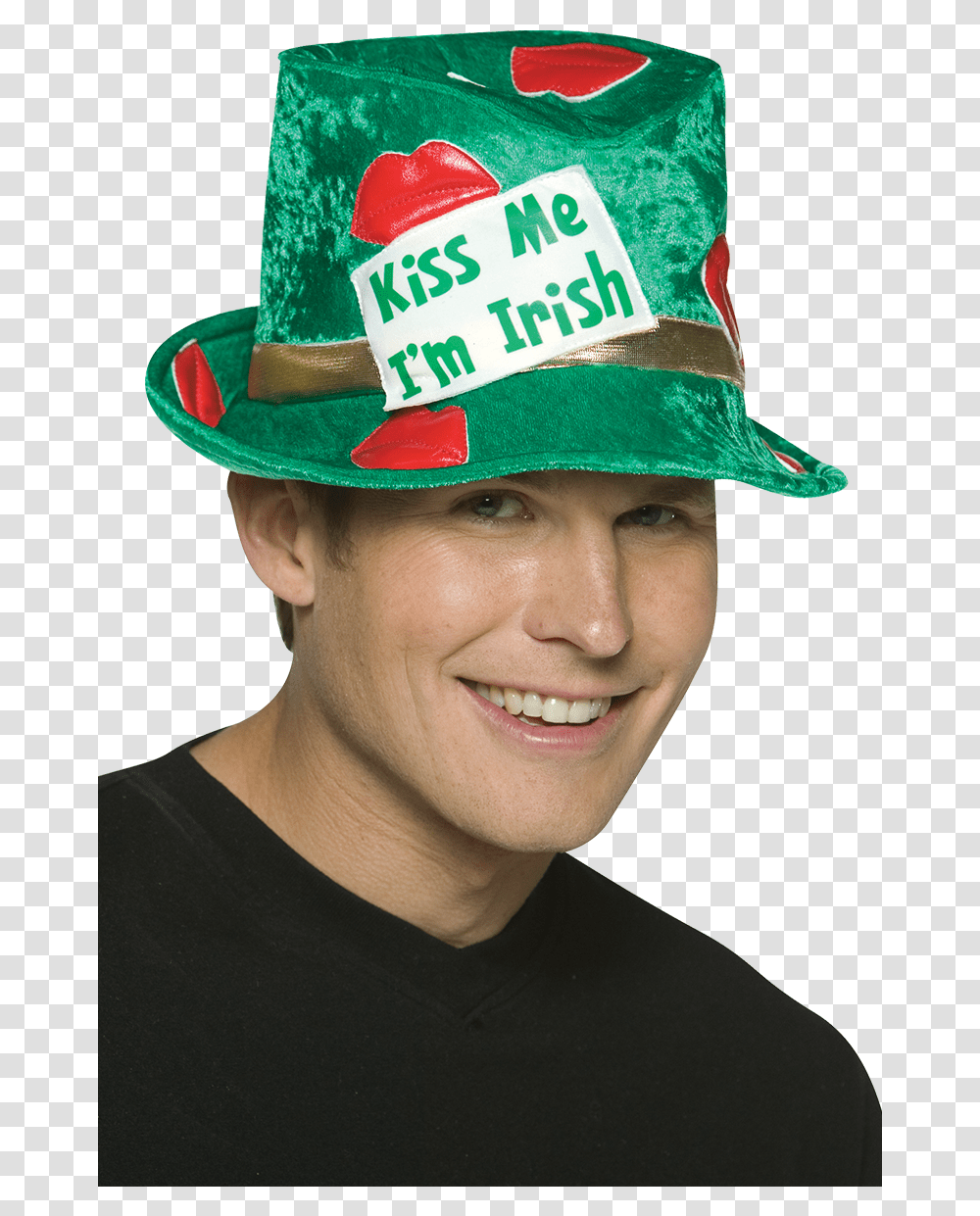 Irish Hat Costume Hat, Apparel, Person, Human Transparent Png