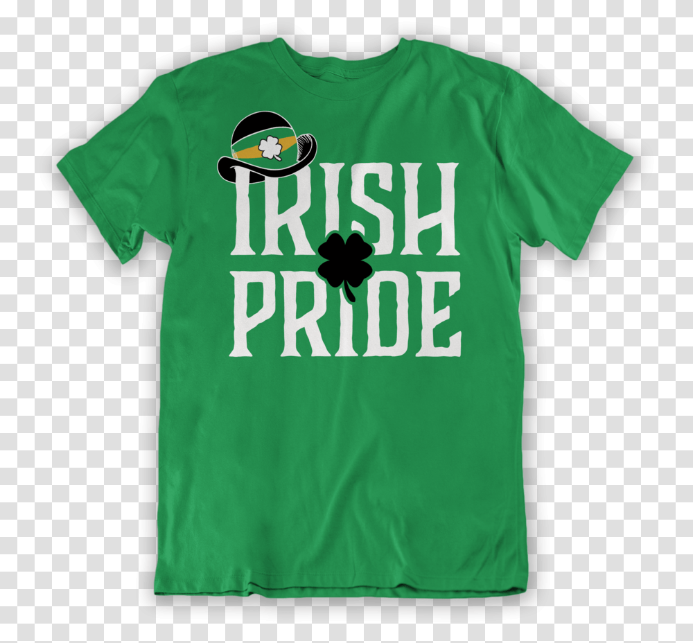 Irish Pride Active Shirt, Apparel, T-Shirt Transparent Png