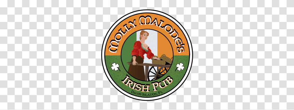 Irish Pub Logo By Goodygranolagirl Illustration, Person, Symbol, Label, Text Transparent Png