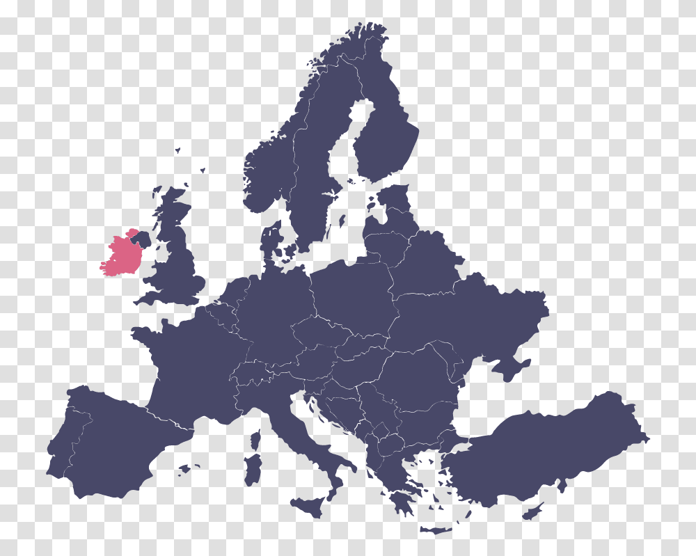 Irlande Carte D Europe, Map, Diagram, Plot, Outdoors Transparent Png