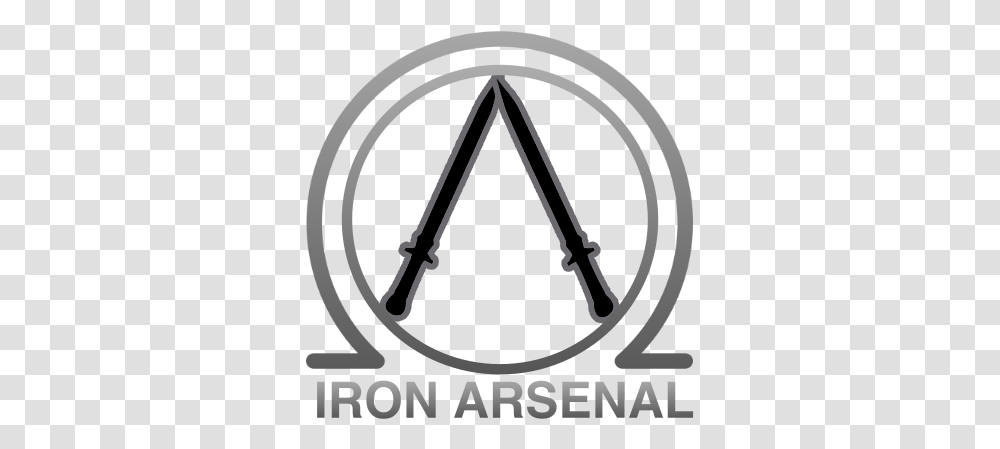 Iron Arsenal Circle, Logo, Symbol, Stencil, Emblem Transparent Png