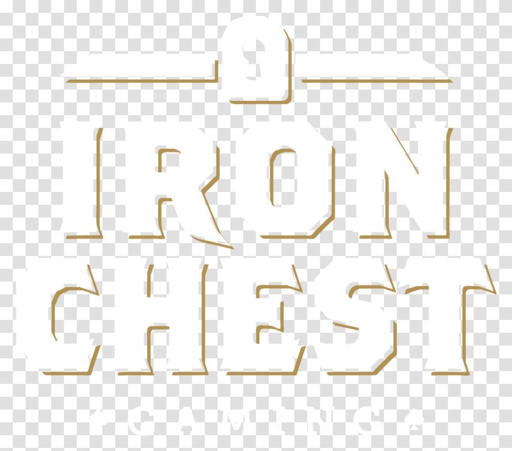Iron Chest Gaming Poster, Text, Alphabet, Number, Symbol Transparent Png