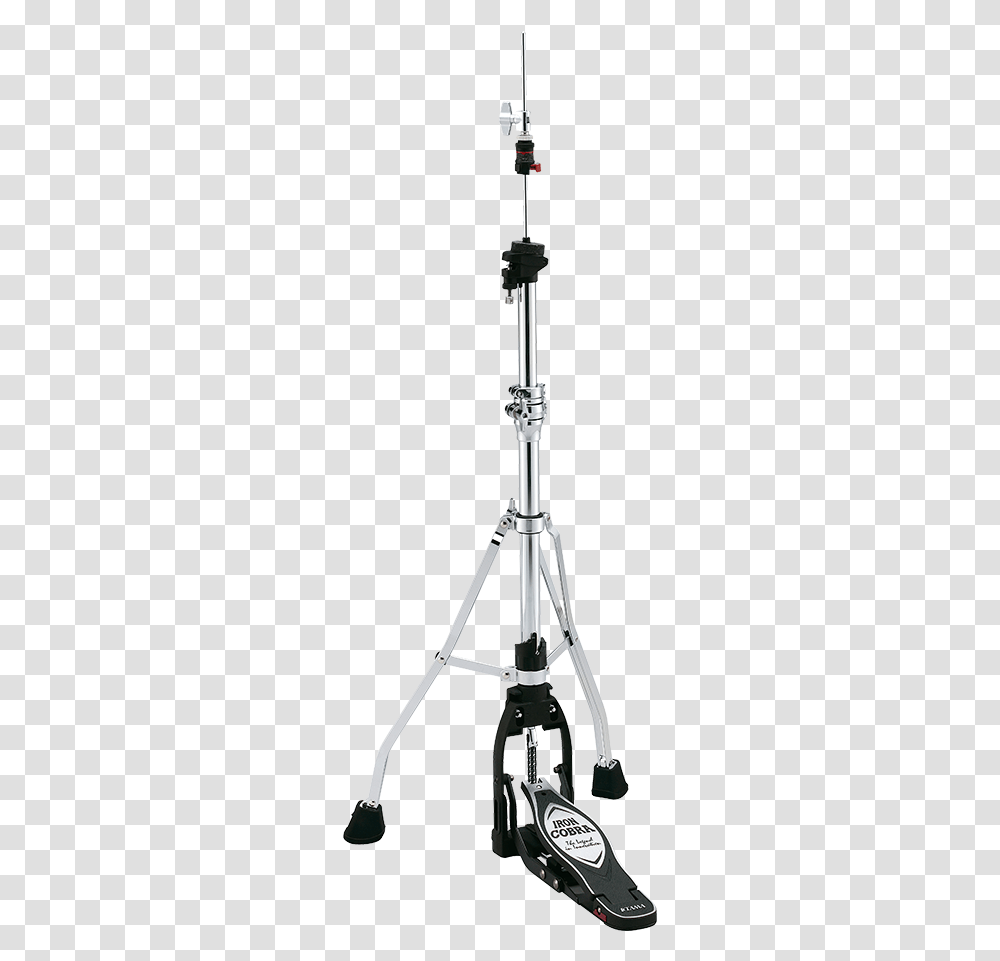 Iron Cobra Lever Glide Hi Hat Stand, Tripod, Bow Transparent Png