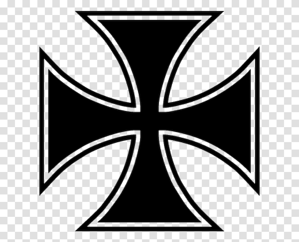 Iron Cross Sticker, Bow, Label Transparent Png