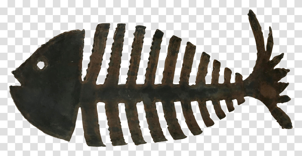 Iron Fish Skeleton Bowl Rib, Comb Transparent Png