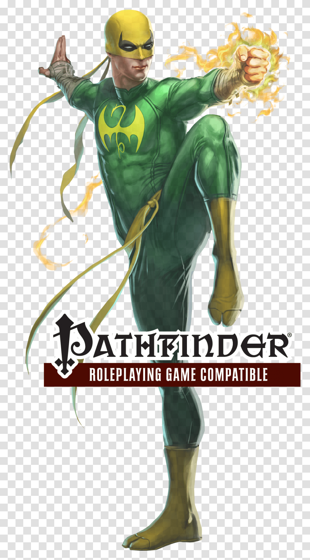 Iron Fist Comic Costume, Person, Hand, Elf Transparent Png