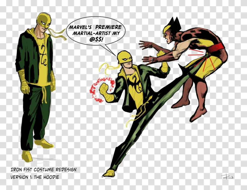 Iron Fist Images Pictures Photos Arts, Person, Human, Comics, Book Transparent Png