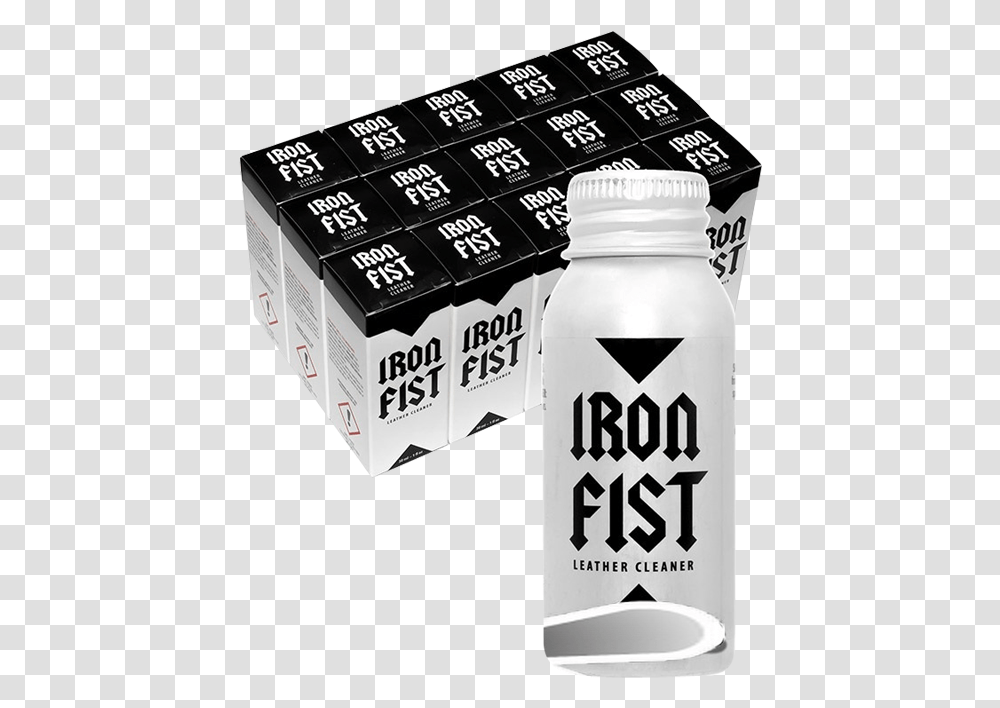 Iron Fist Leather Cleaner, Bottle, Shaker, Cosmetics Transparent Png