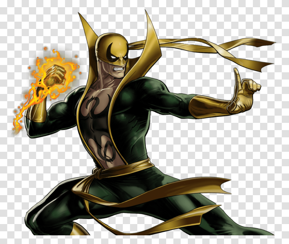 Iron Fist Marvel, Helmet, Person, Archery Transparent Png