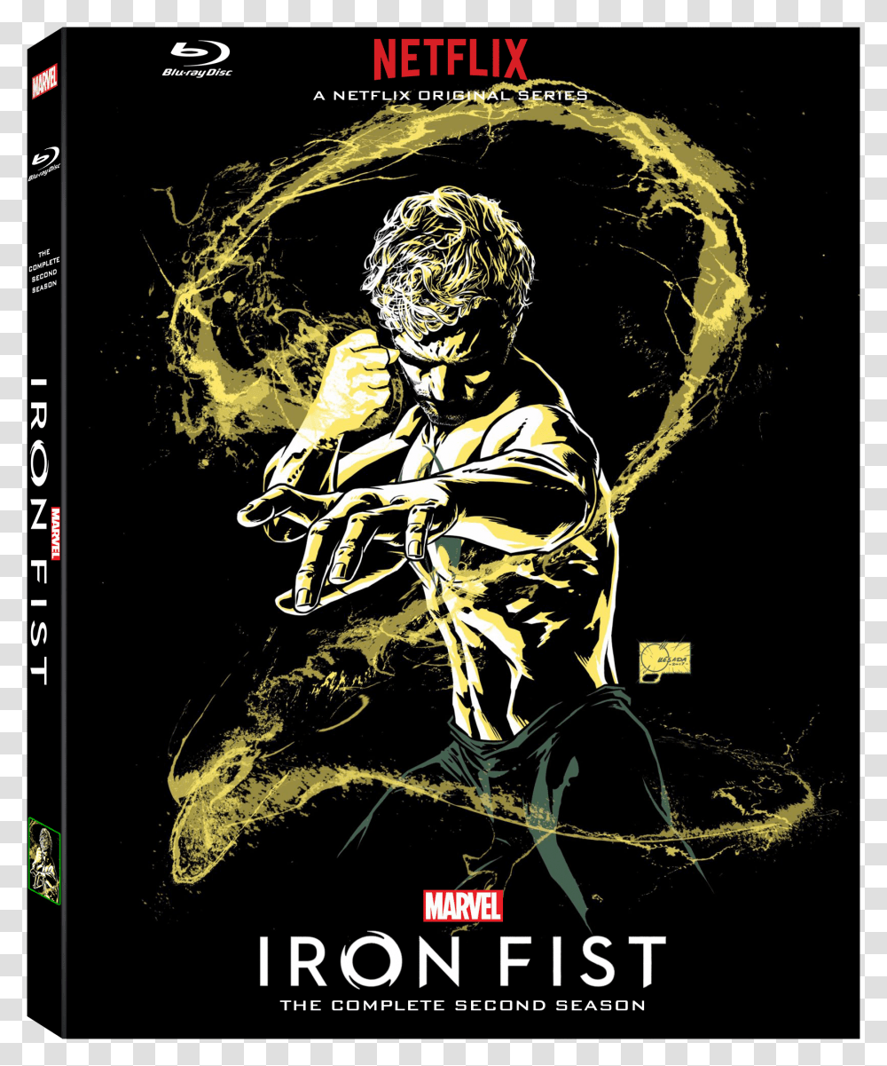 Iron Fist Netflix Poster, Advertisement, Person, Human, Flyer Transparent Png