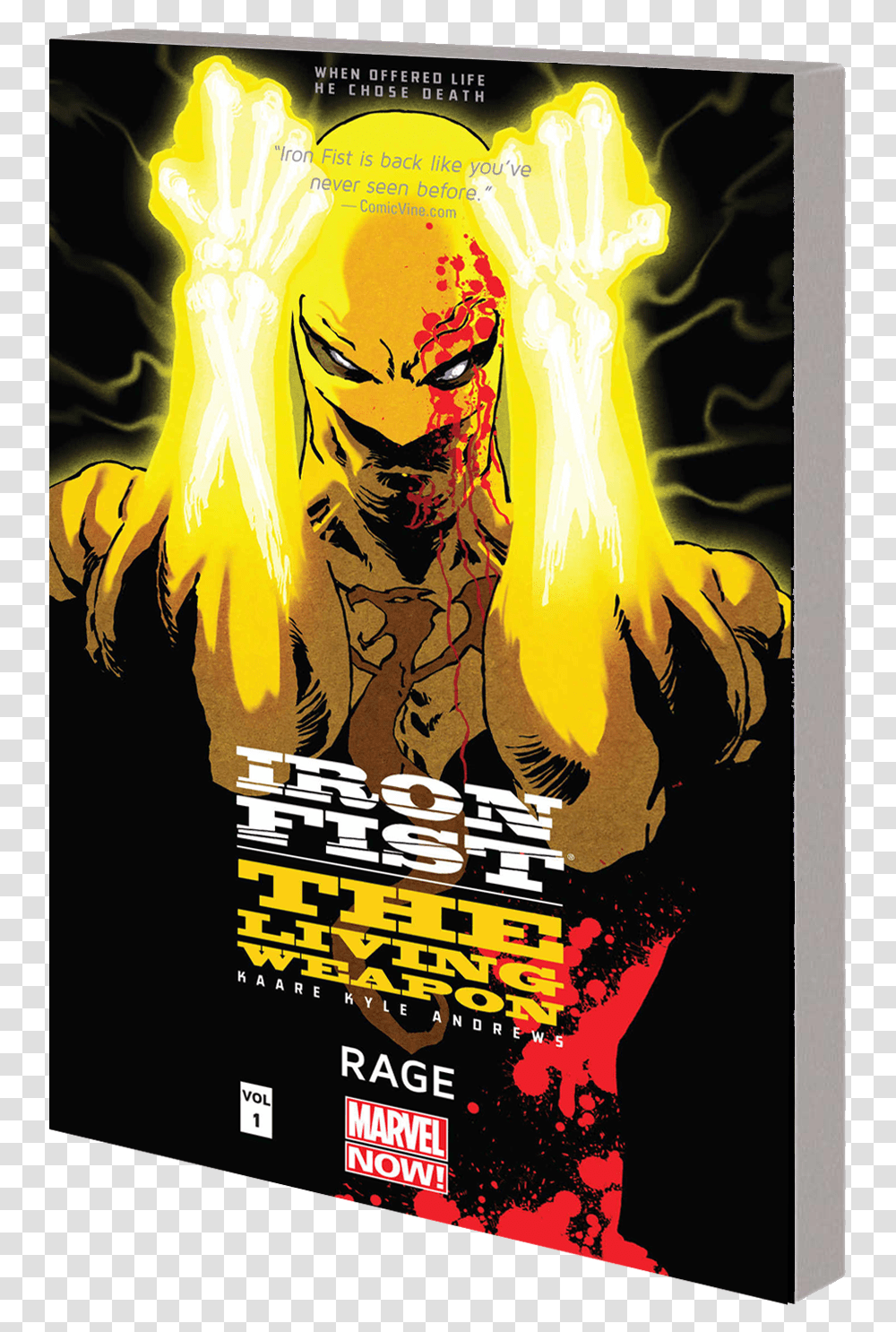 Iron Fist The Living Weapon, Poster, Advertisement, Flyer, Paper Transparent Png
