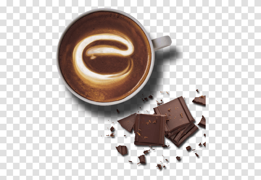Iron Giant De Chocolate Amargo, Latte, Coffee Cup, Beverage, Drink Transparent Png