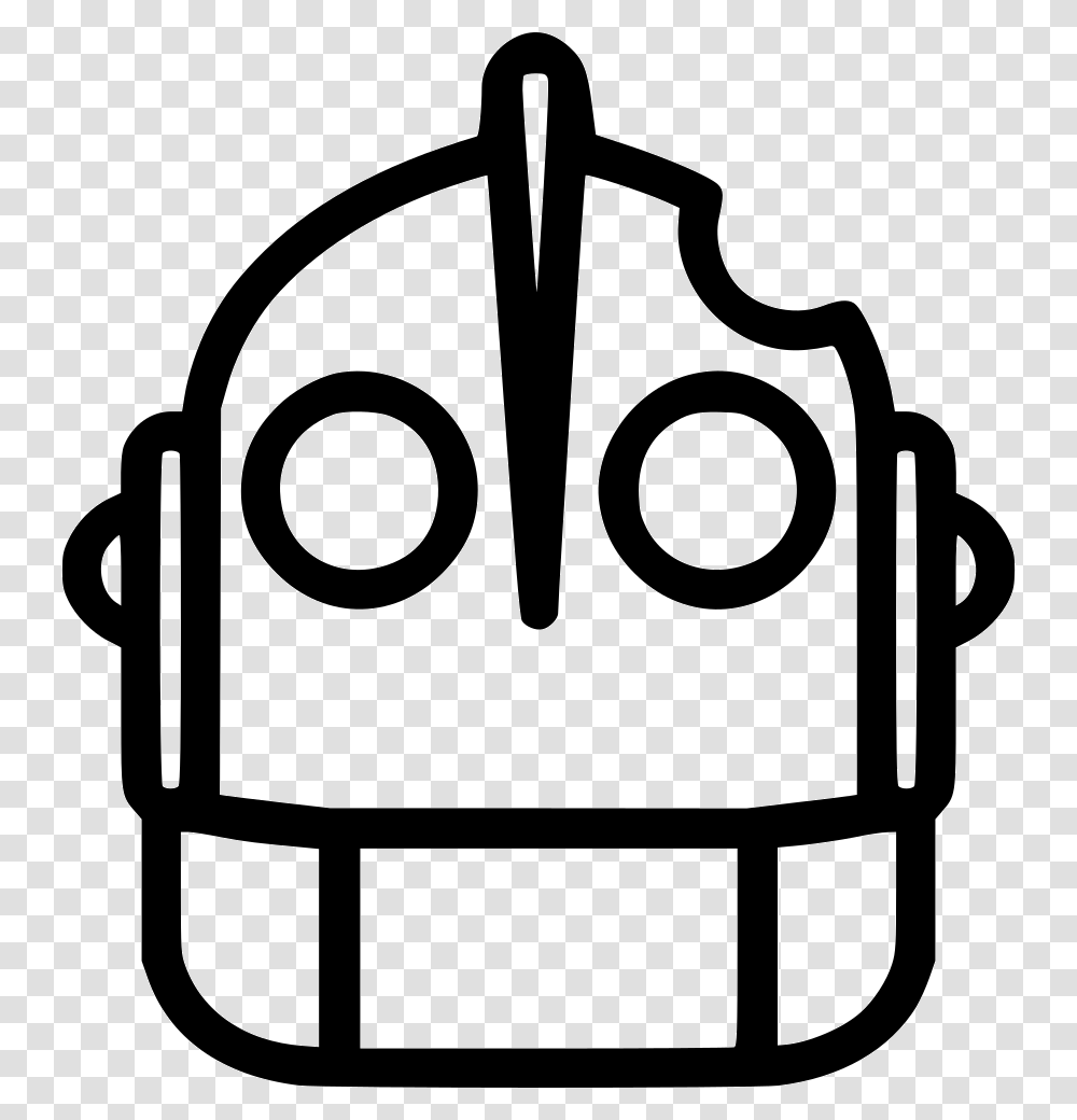Iron Giant Icon Free Download, Stencil, Label, Sundial Transparent Png