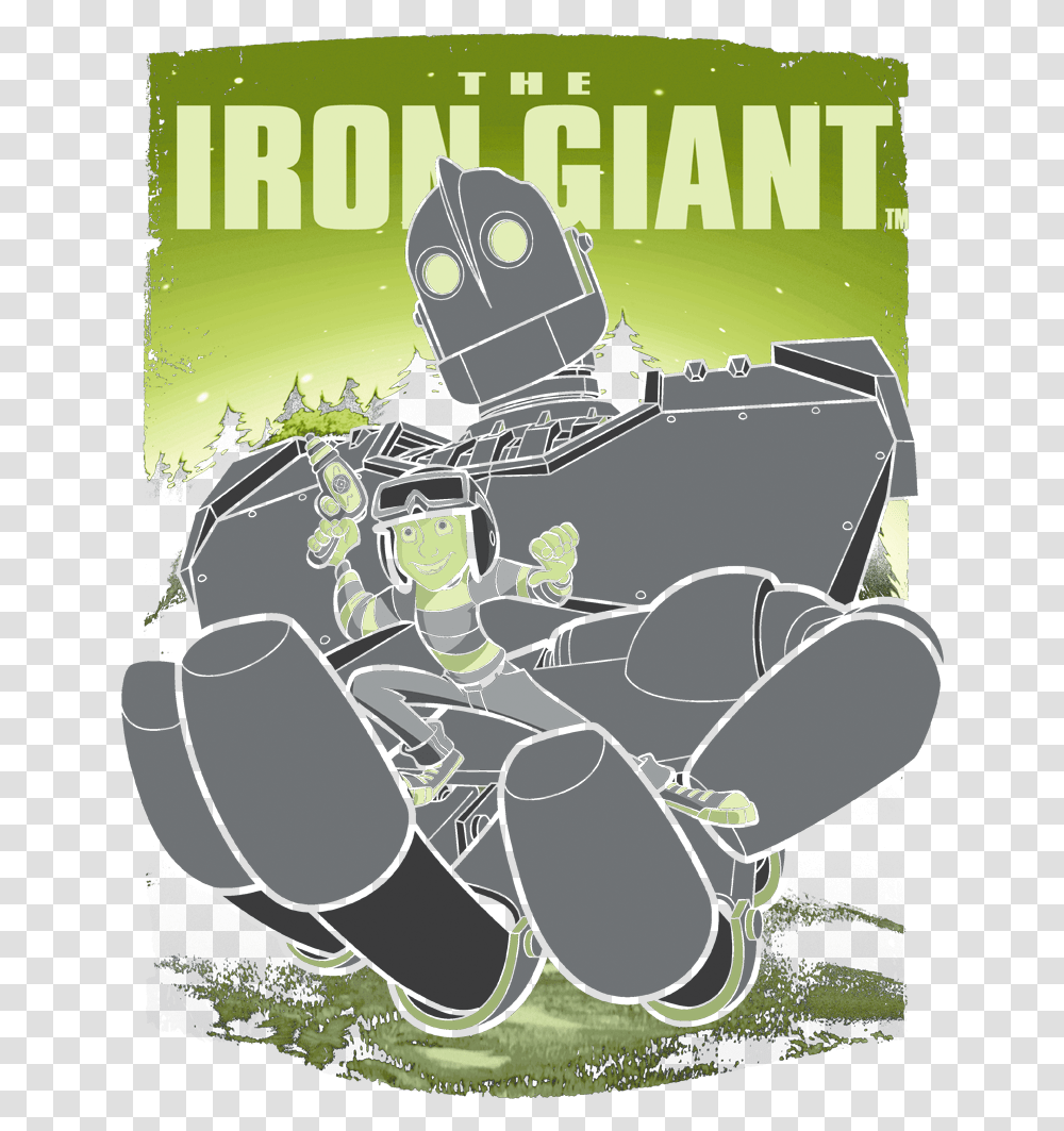 Iron Giant Poster, Batman, Advertisement Transparent Png