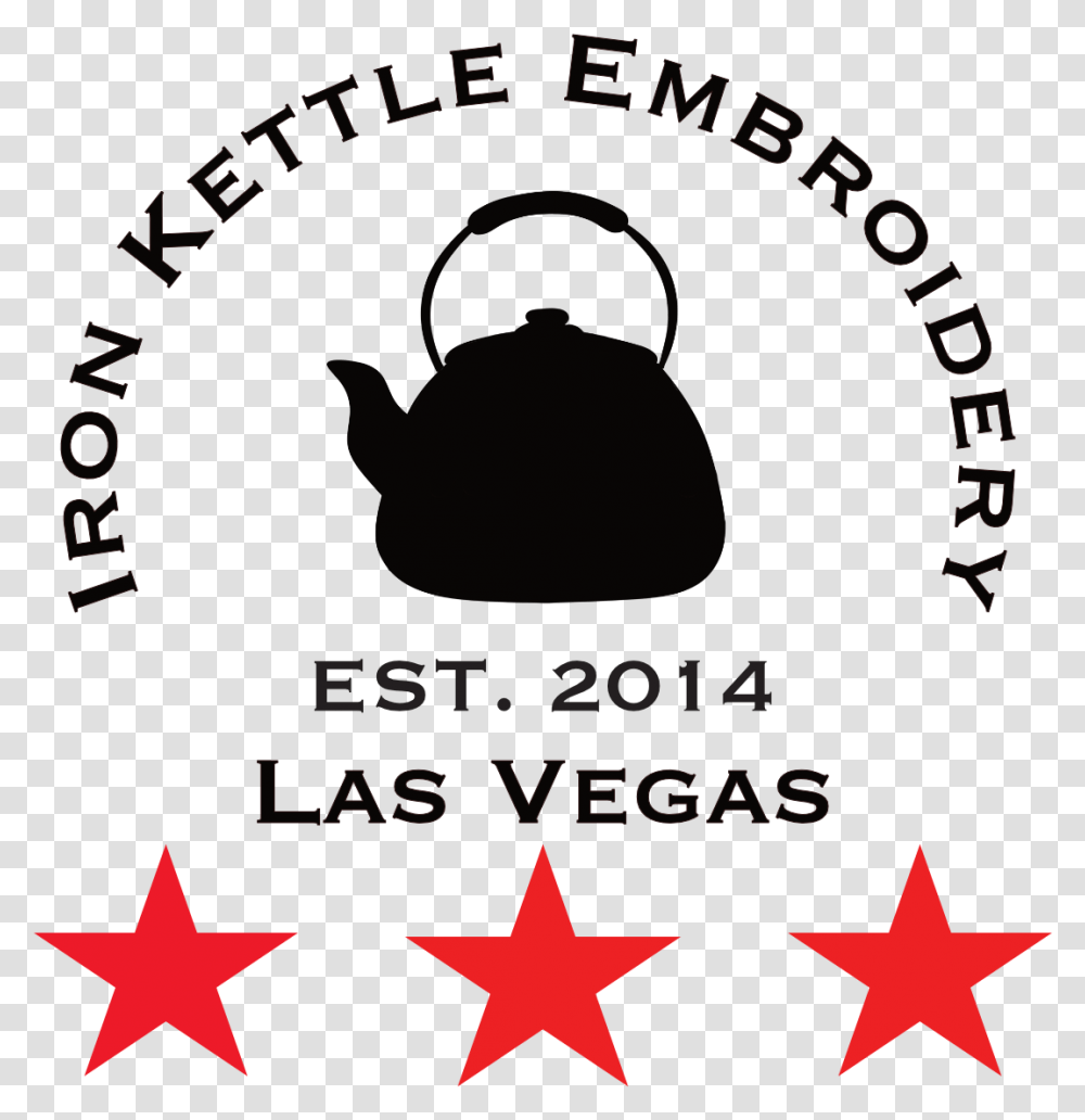 Iron Kettle Embroidery Bodega Otazu, Poster, Advertisement, Star Symbol Transparent Png