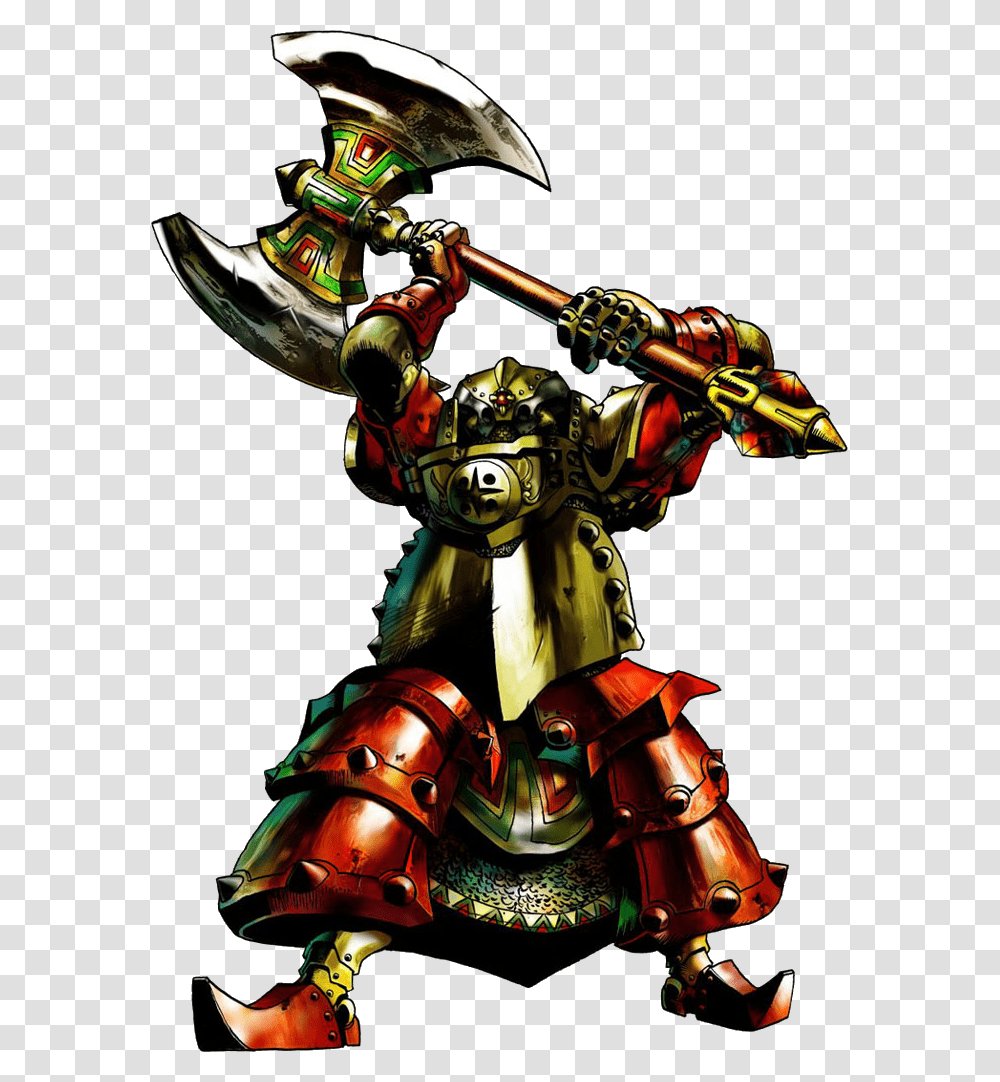 Iron Knuckle Zelda, Person, Human, Samurai, Duel Transparent Png